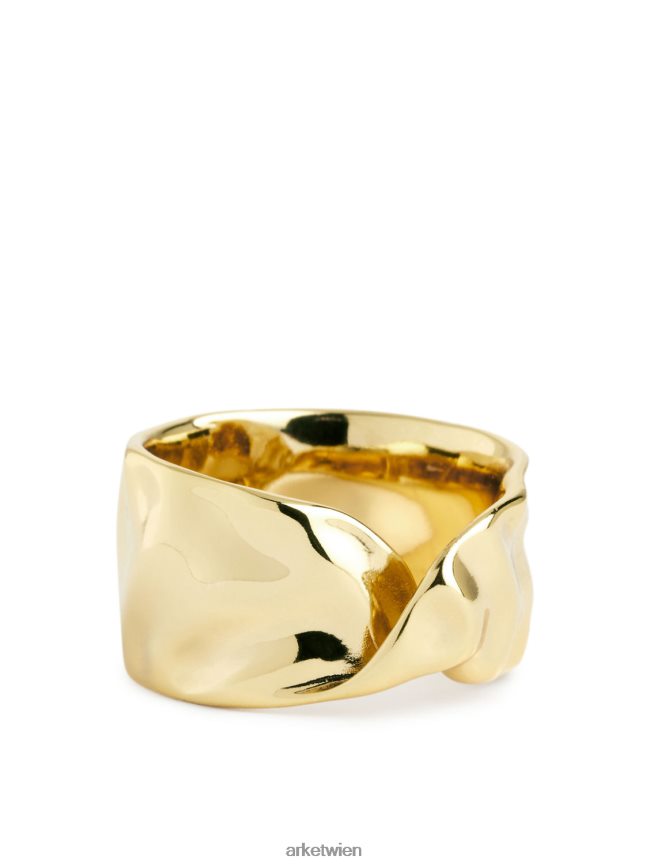 ARKET vergoldeter Drehring Gold Frauen 8RF08T794 Zubehör