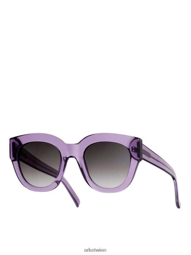 ARKET Monokel-Brille, Cleo-Sonnenbrille Lila/graue Verlaufslinse Frauen 8RF08T815 Zubehör