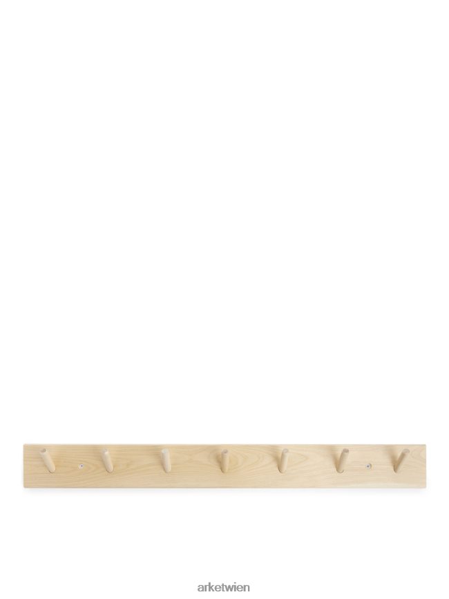 ARKET Iris-Hantwerk-Rack, 7 Haken Beige unisex 8RF08T1350 Haushaltswaren