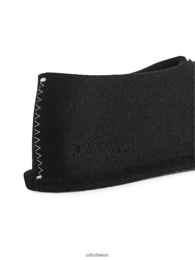 ARKET Pia Wallen Wollhausschuhe Schwarz unisex 8RF08T722 Haushaltswaren
