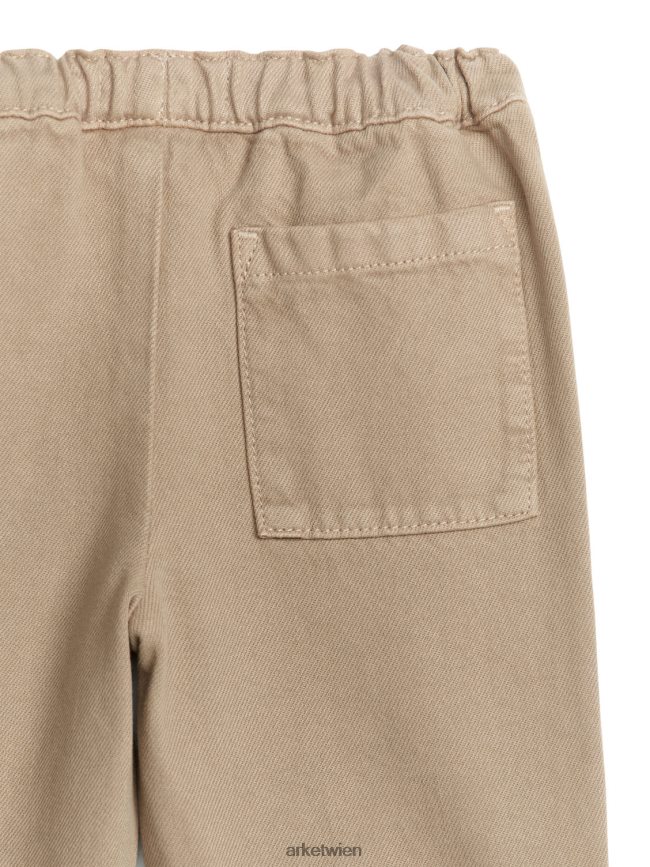 ARKET Baumwoll-Chinos Beige Kinder 8RF08T1770 Kleidung