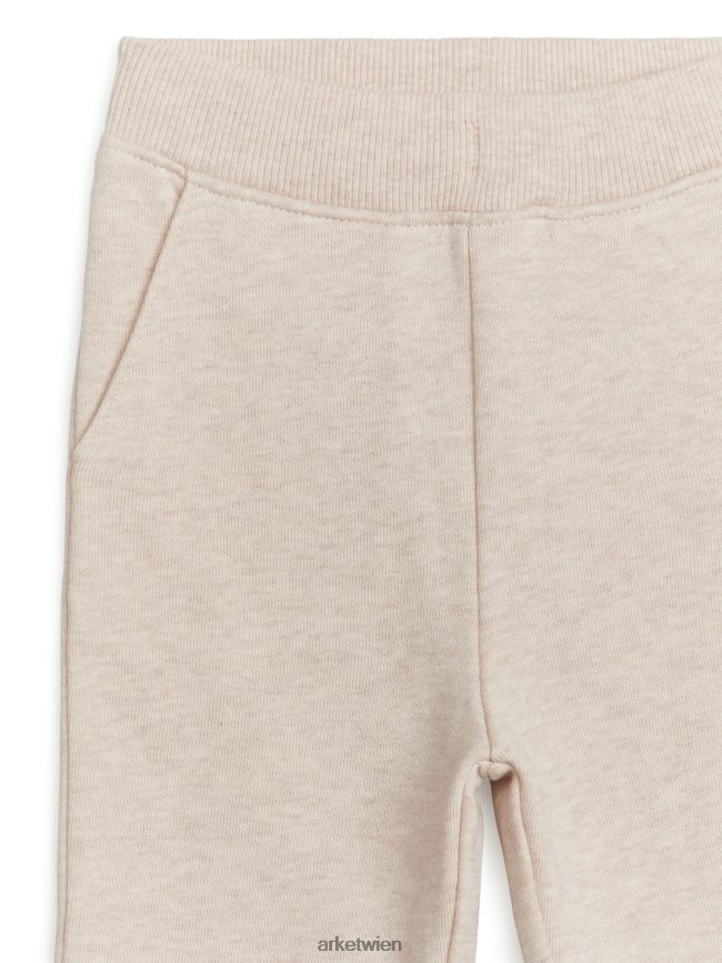 ARKET Jogginghose aus Baumwolle Hafermelange Kinder 8RF08T1738 Kleidung