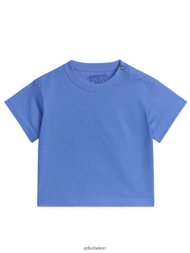 ARKET Kurzärmeliges T-shirt Blau Kinder 8RF08T1749 Kleidung