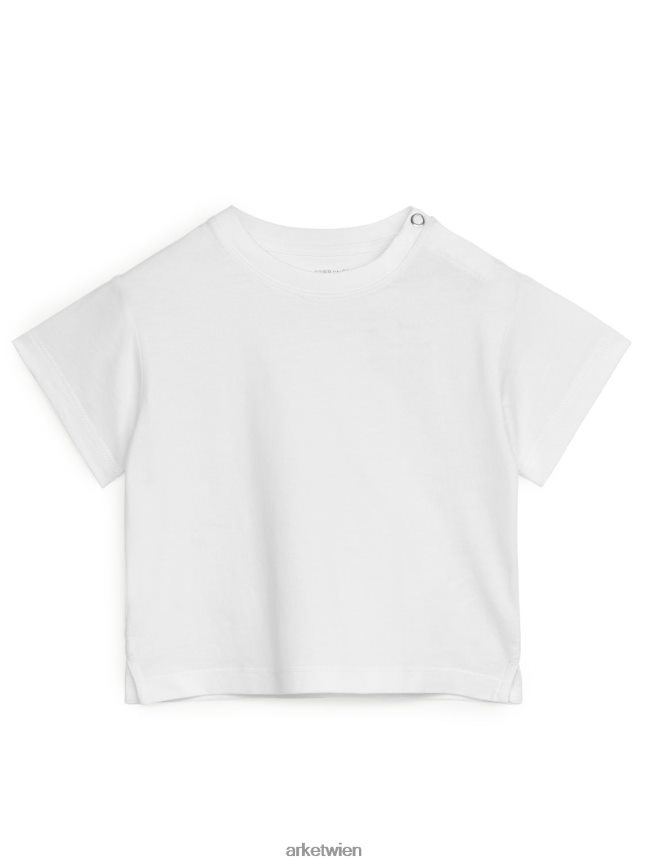 ARKET Kurzärmeliges T-shirt Weiß Kinder 8RF08T1724 Kleidung