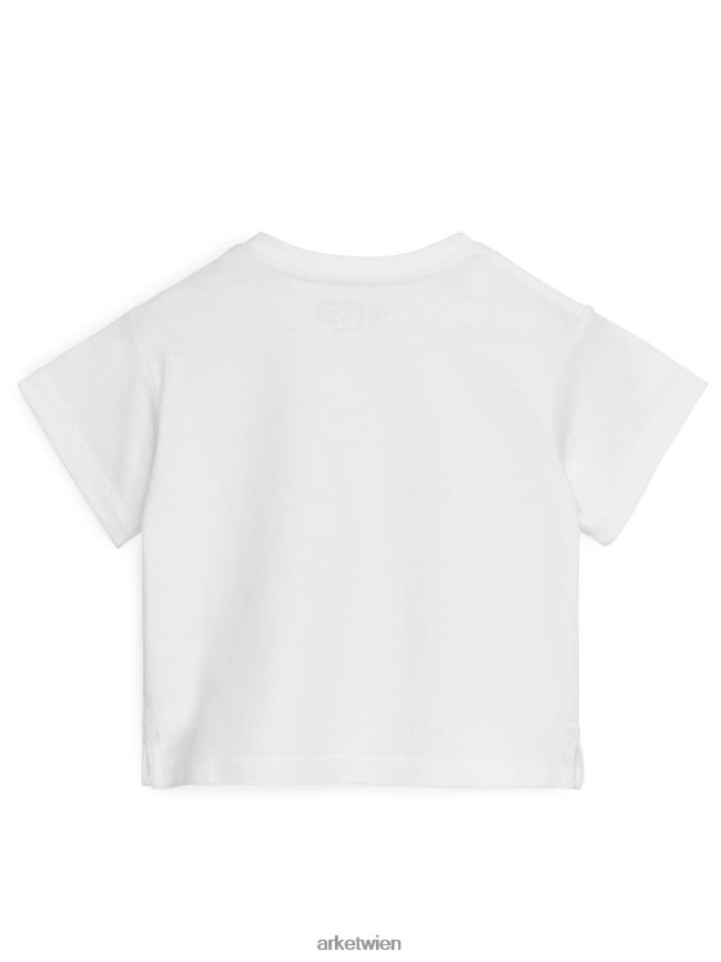 ARKET Kurzärmeliges T-shirt Weiß Kinder 8RF08T1724 Kleidung
