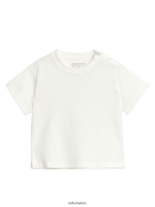 ARKET Kurzärmeliges T-shirt Weiß Kinder 8RF08T1765 Kleidung