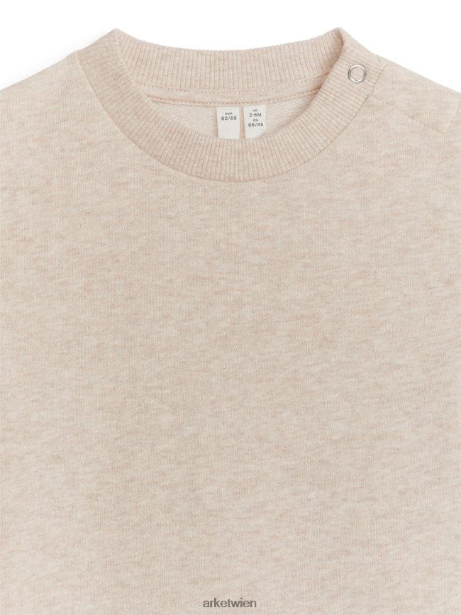 ARKET Overall aus Baumwolle Hafer Kinder 8RF08T1683 Kleidung