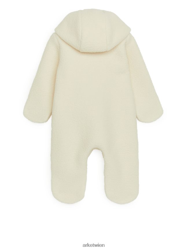 ARKET Overall mit Kapuze cremefarben Kinder 8RF08T1756 Kleidung