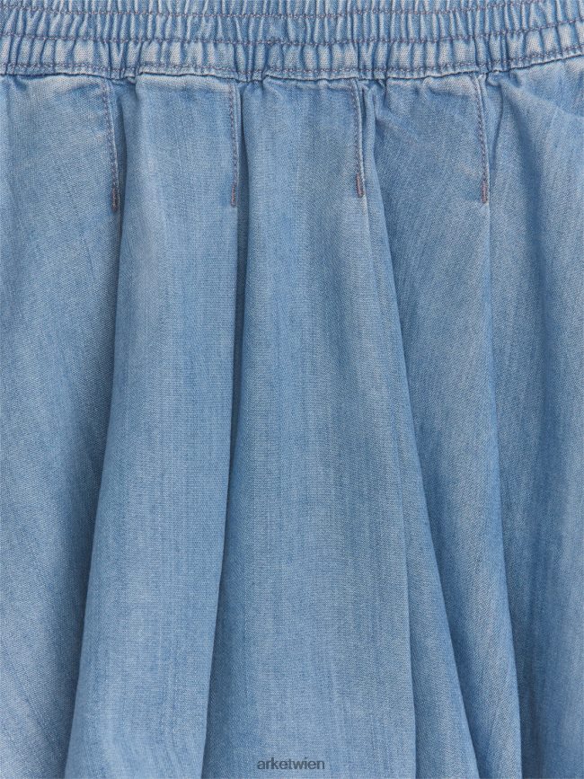 ARKET Jeans-Minirock Blau Kinder 8RF08T1387 Kleidung