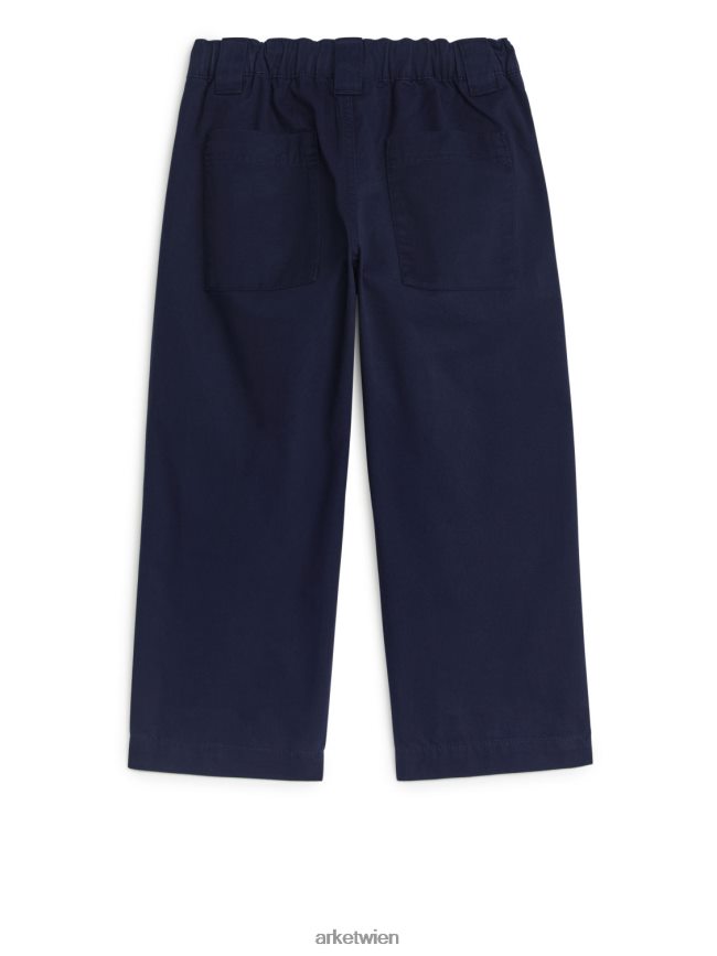 ARKET Cargohose Dunkelblau Kinder 8RF08T1575 Kleidung
