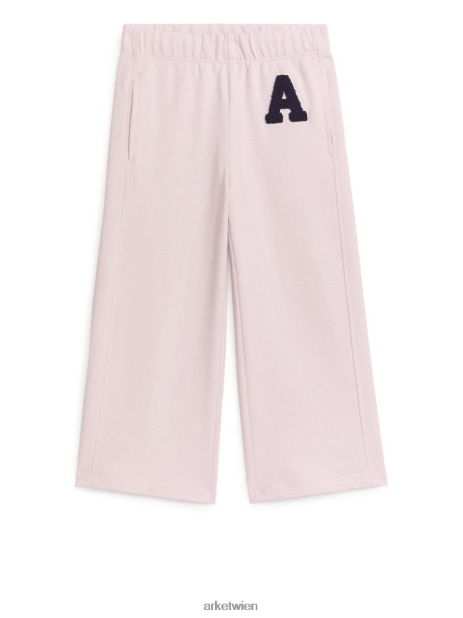 ARKET College-Jogginghose blasses Rosa Kinder 8RF08T1579 Kleidung