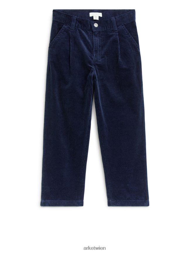 ARKET Cordhose Dunkelblau Kinder 8RF08T1576 Kleidung