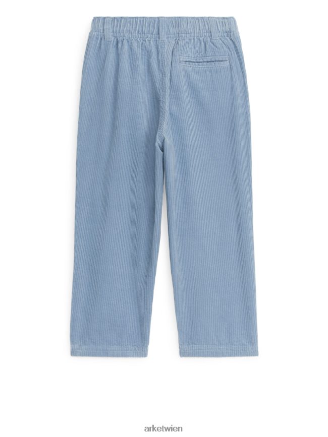 ARKET Cordhose staubiges Blau Kinder 8RF08T1547 Kleidung