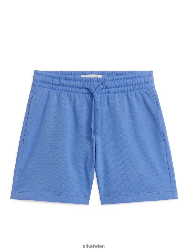 ARKET French-Terry-Shorts Himmelblau Kinder 8RF08T1566 Kleidung