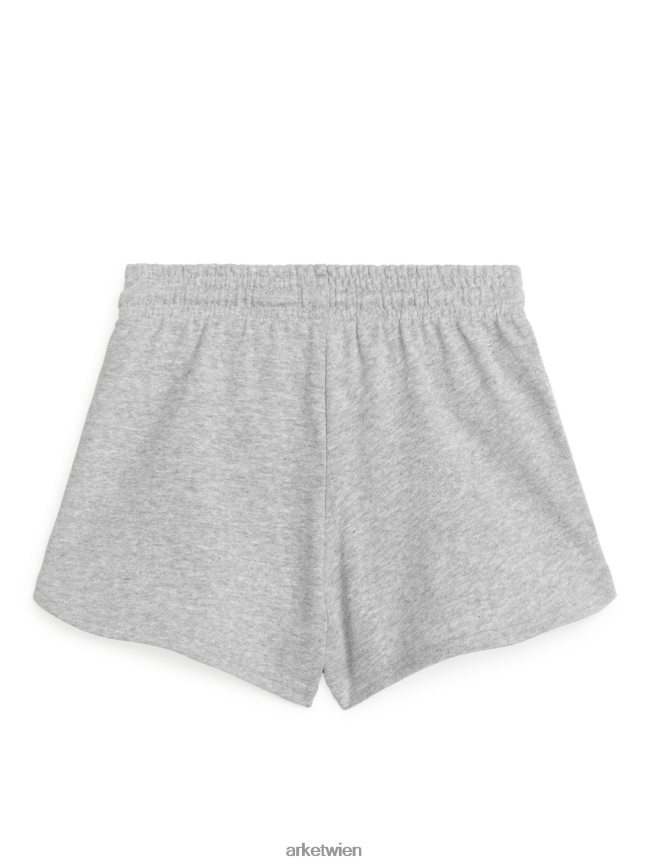 ARKET Frottee-Shorts graue Melange Kinder 8RF08T1586 Kleidung