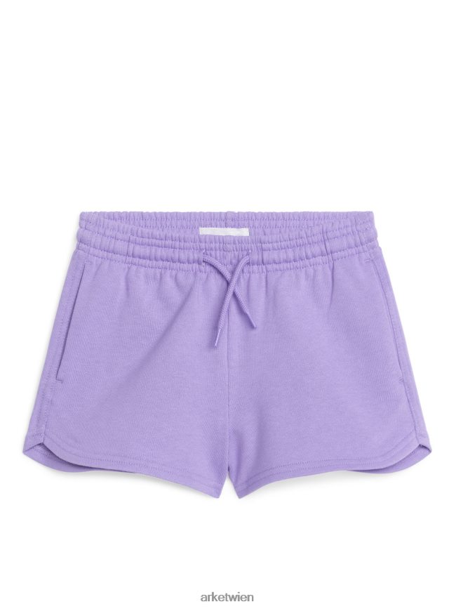 ARKET Frottee-Shorts lila Kinder 8RF08T1585 Kleidung