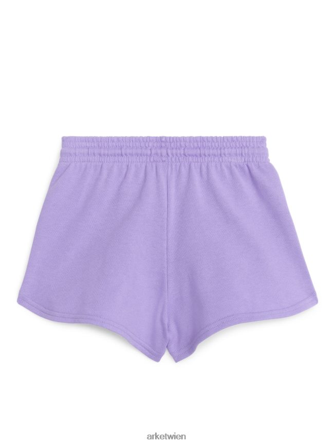ARKET Frottee-Shorts lila Kinder 8RF08T1585 Kleidung