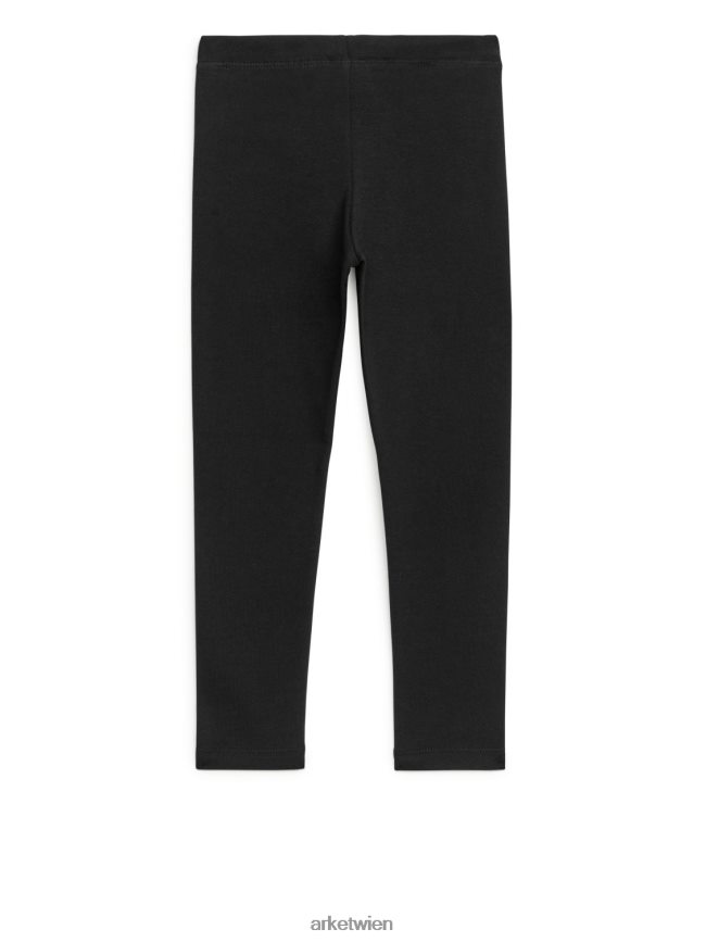 ARKET Jersey-Leggings Schwarz Kinder 8RF08T1590 Kleidung