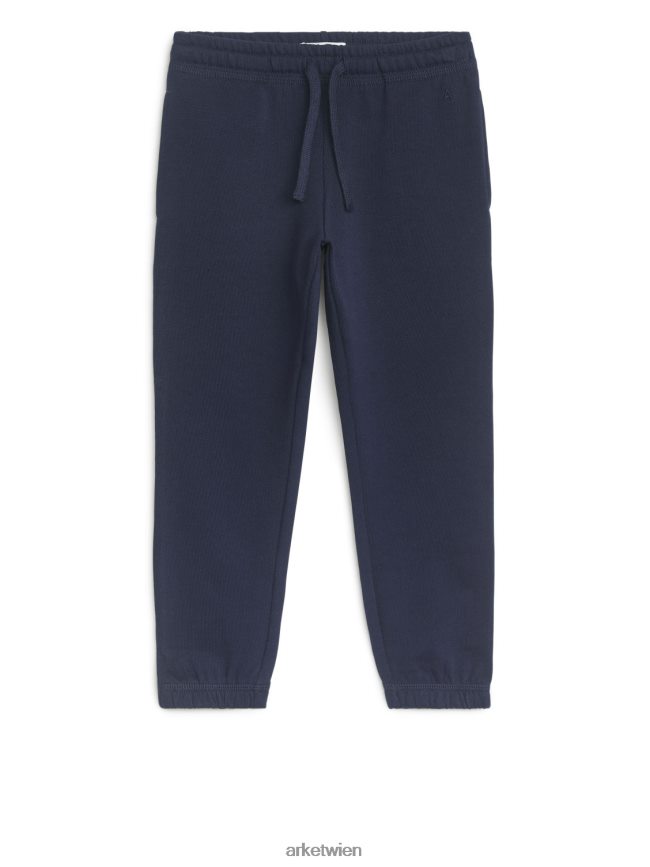 ARKET Jogginghose aus French Terry Dunkelblau Kinder 8RF08T1549 Kleidung
