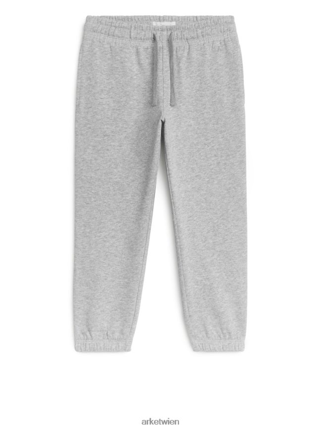 ARKET Jogginghose aus French Terry grau/melange Kinder 8RF08T1548 Kleidung