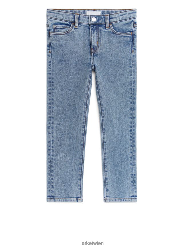 ARKET Slim-Stretch-Jeans Blau Kinder 8RF08T1573 Kleidung