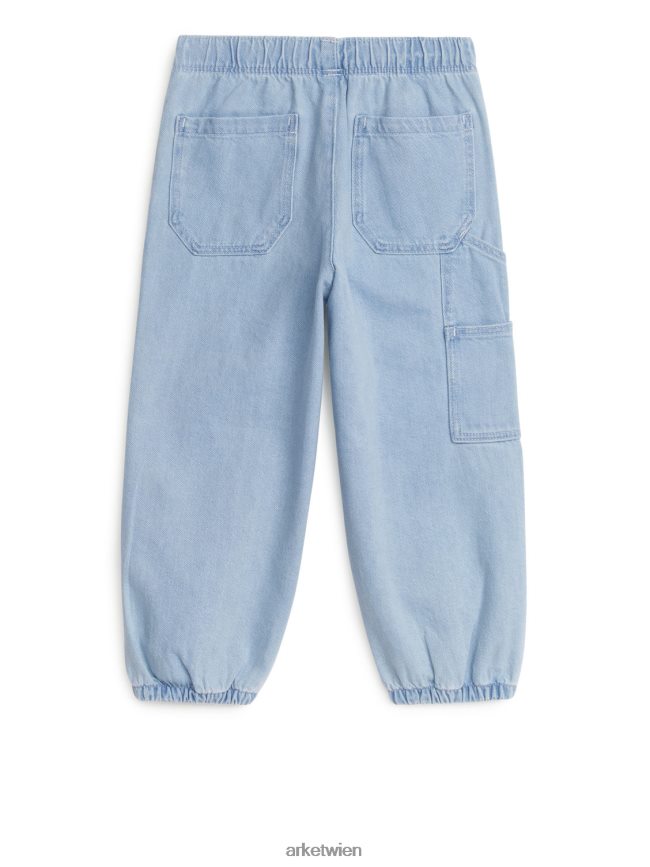 ARKET Utility-Jeanshose Blau Kinder 8RF08T1569 Kleidung