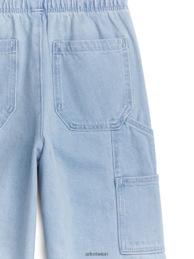 ARKET Utility-Jeanshose Blau Kinder 8RF08T1569 Kleidung