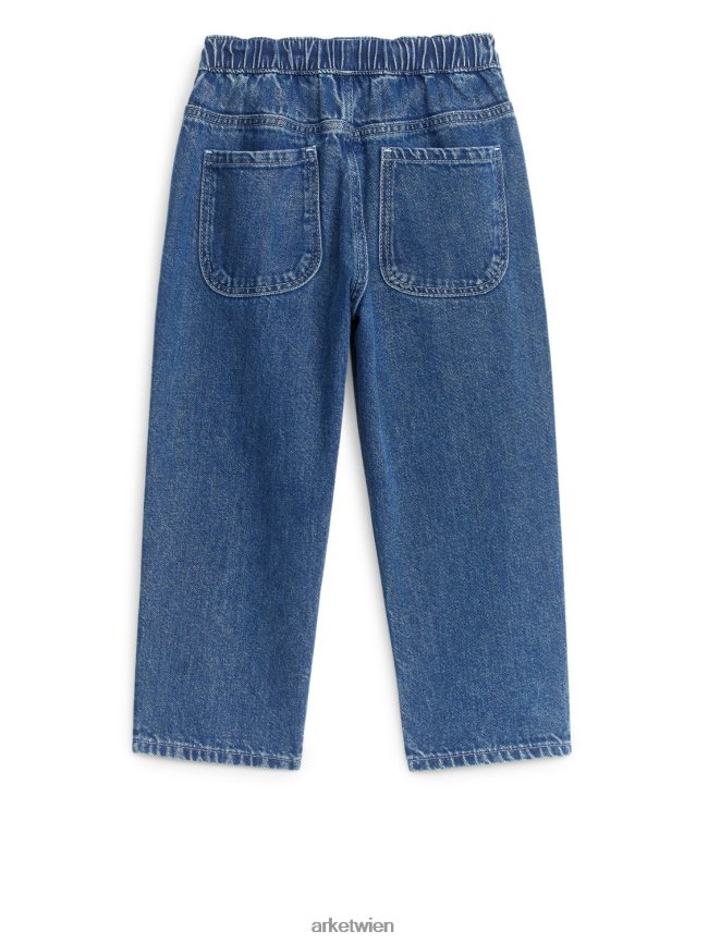 ARKET lässige Jeanshose Blau Kinder 8RF08T1577 Kleidung