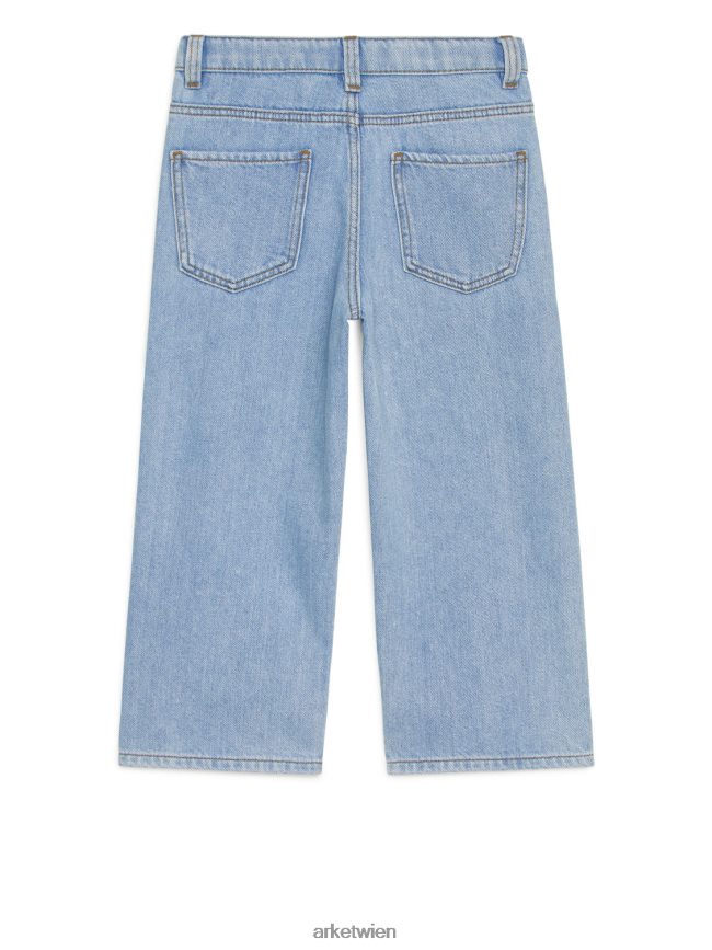 ARKET weite Jeans hellblau Kinder 8RF08T1591 Kleidung