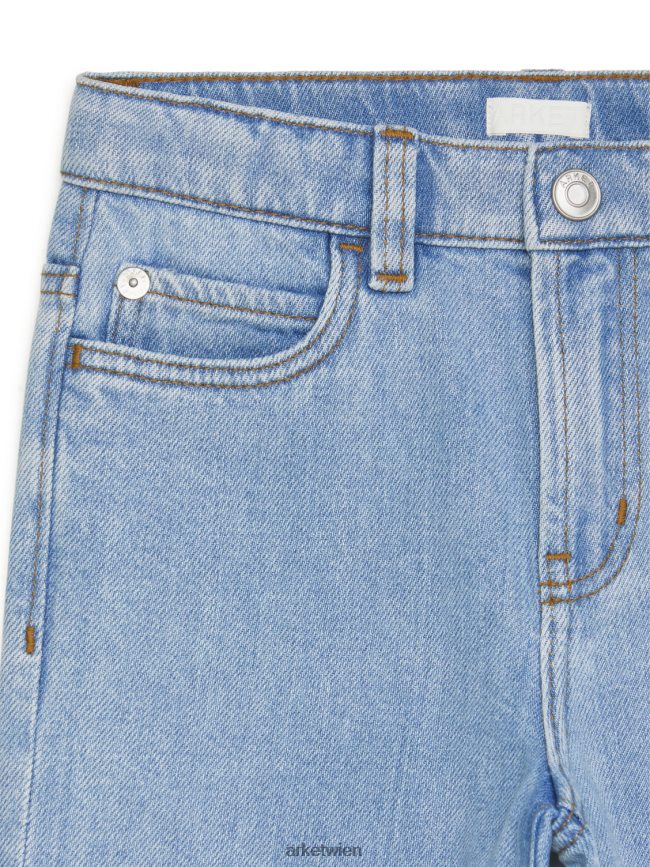 ARKET weite Jeans hellblau Kinder 8RF08T1591 Kleidung