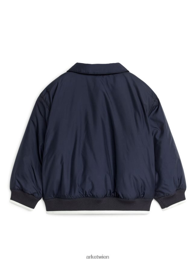 ARKET College-Jacke Dunkelblau Kinder 8RF08T1673 Kleidung