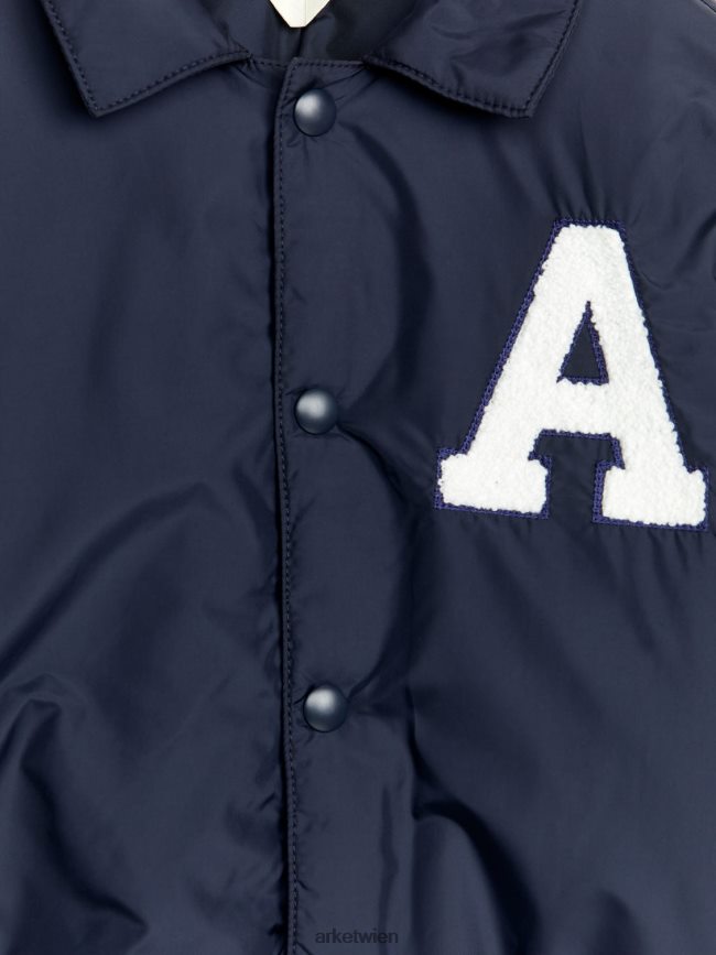 ARKET College-Jacke Dunkelblau Kinder 8RF08T1673 Kleidung