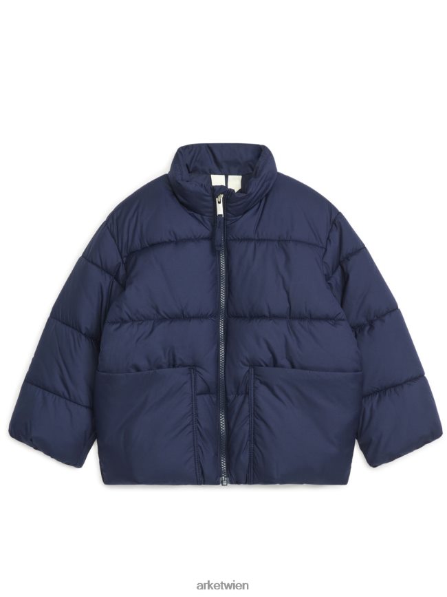 ARKET Pufferjacke Dunkelblau Kinder 8RF08T1679 Kleidung
