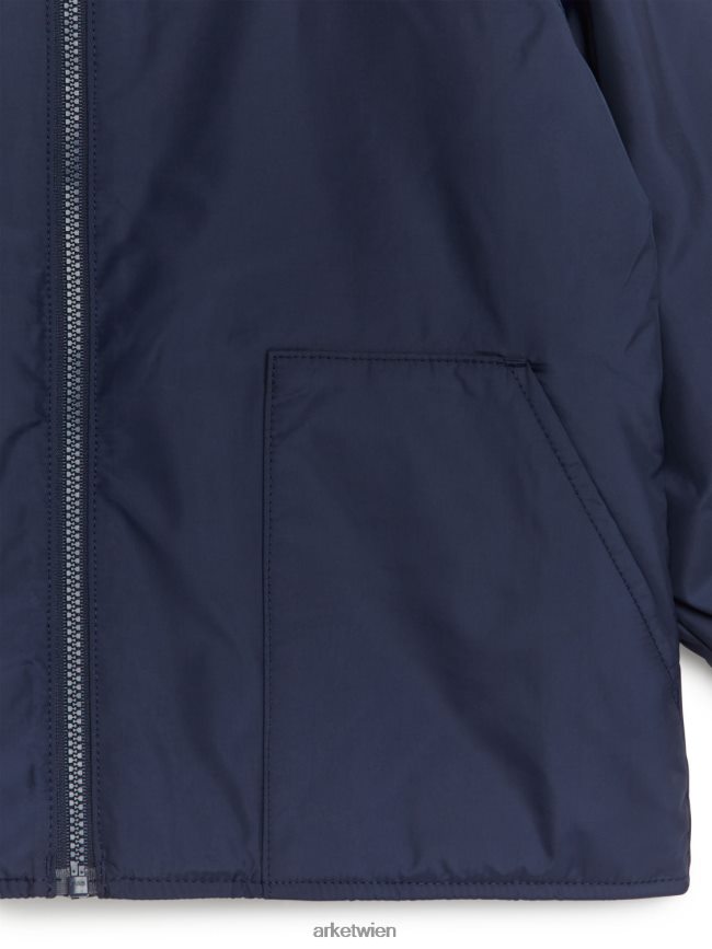 ARKET Reißverschlussjacke Dunkelblau Kinder 8RF08T1675 Kleidung
