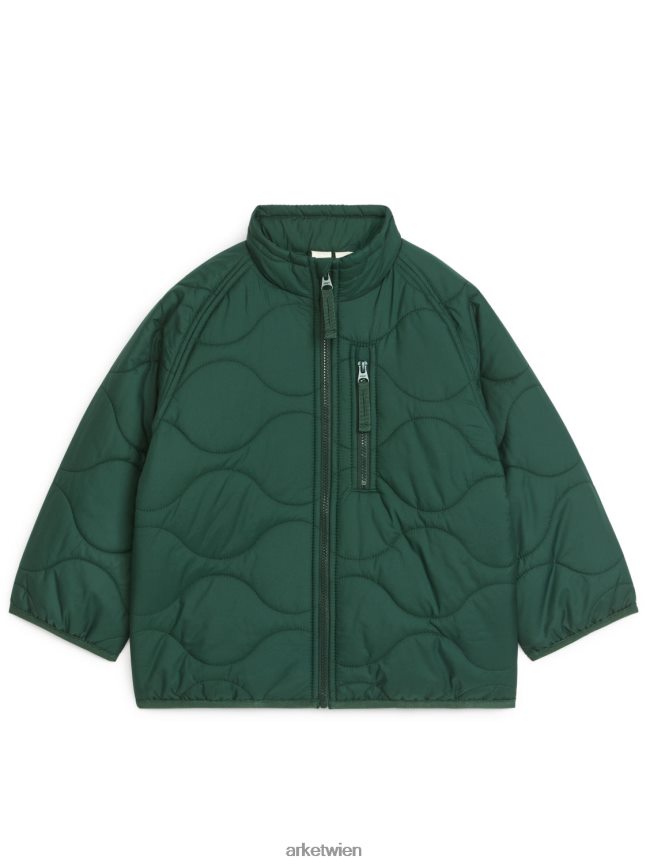 ARKET Steppjacke Grün Kinder 8RF08T1681 Kleidung