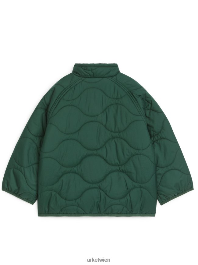ARKET Steppjacke Grün Kinder 8RF08T1681 Kleidung
