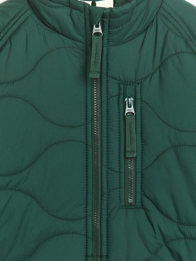 ARKET Steppjacke Grün Kinder 8RF08T1681 Kleidung