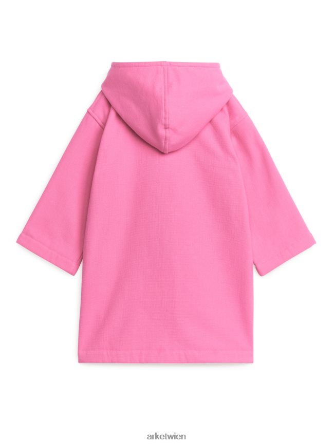 ARKET Strandmantel aus Baumwolle Rosa Kinder 8RF08T1665 Kleidung