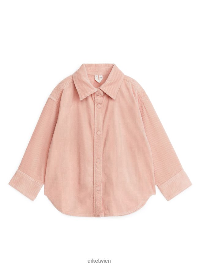 ARKET Cord-Überhemd Altrosa Kinder 8RF08T1441 Kleidung