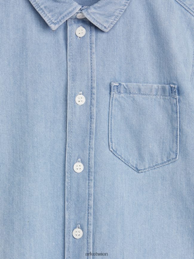 ARKET Jeanshemd hellblau Kinder 8RF08T1497 Kleidung