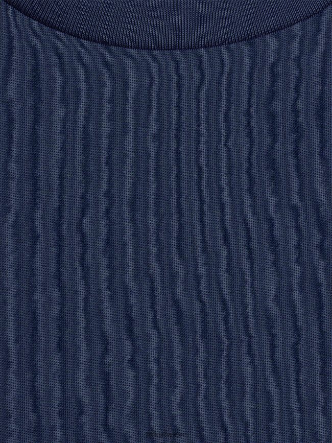 ARKET T-Shirt mit Rundhalsausschnitt Blau Kinder 8RF08T1534 Kleidung