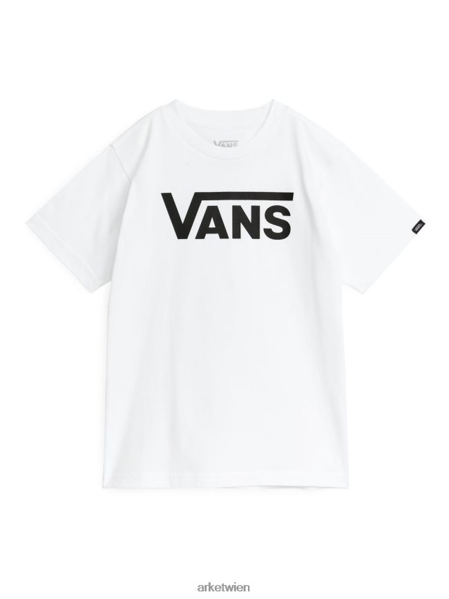 ARKET Vans klassisches T-Shirt Weiß Kinder 8RF08T1450 Kleidung