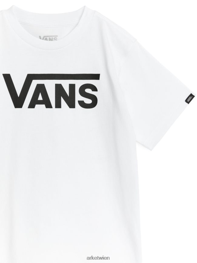 ARKET Vans klassisches T-Shirt Weiß Kinder 8RF08T1450 Kleidung