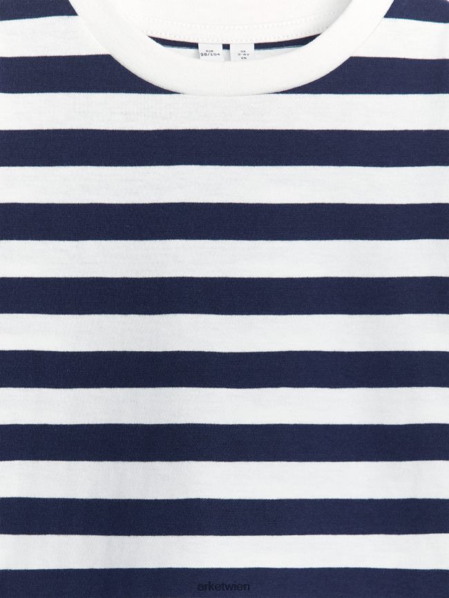 ARKET langärmliges T-Shirt Dunkelblau Kinder 8RF08T1498 Kleidung