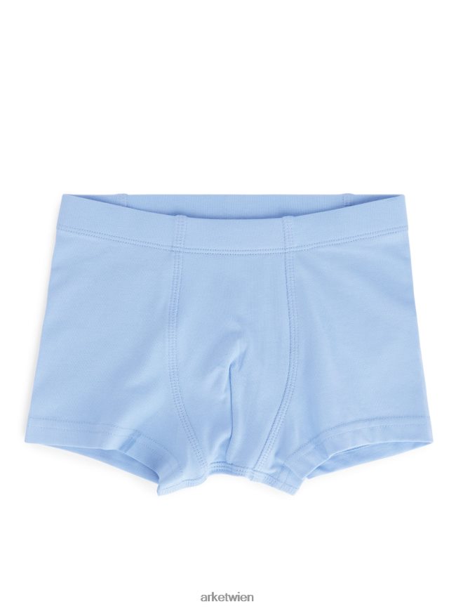 ARKET Jersey-Unterhosen hellblau/grau melange/weiß Kinder 8RF08T1625 Kleidung