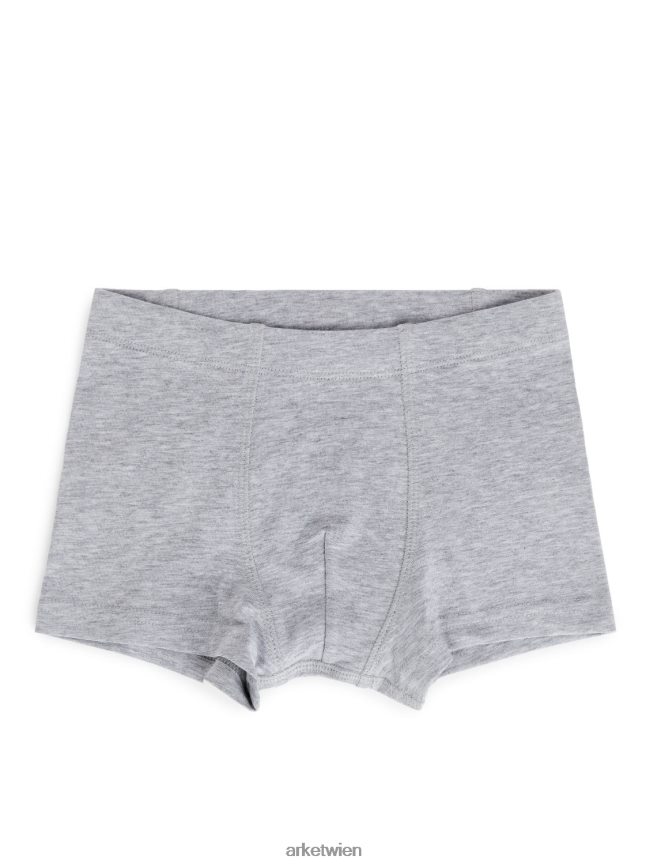 ARKET Jersey-Unterhosen hellblau/grau melange/weiß Kinder 8RF08T1625 Kleidung