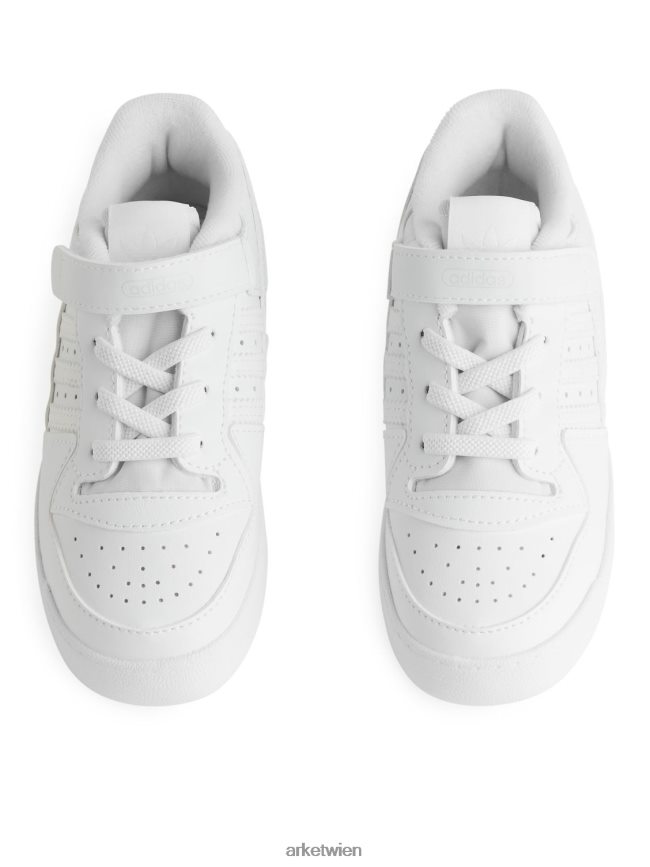 ARKET Adidas Forum Kindertrainer Weiß Kinder 8RF08T1421 Schuhwerk