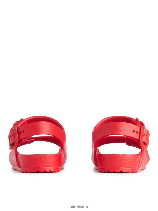 ARKET Birkenstock Milano Eva-Sandalen für Kinder Rot Kinder 8RF08T1419 Schuhwerk