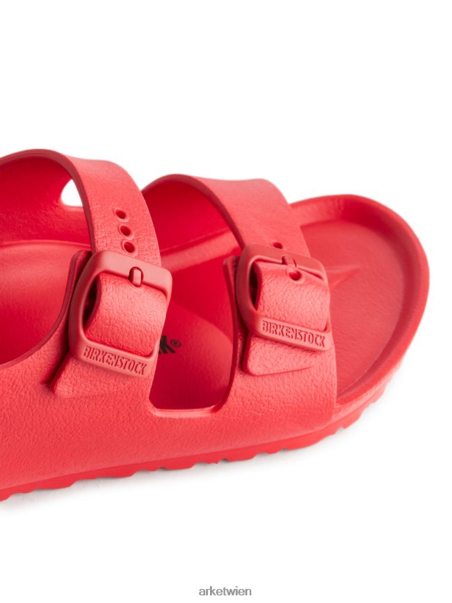 ARKET Birkenstock Milano Eva-Sandalen für Kinder Rot Kinder 8RF08T1419 Schuhwerk