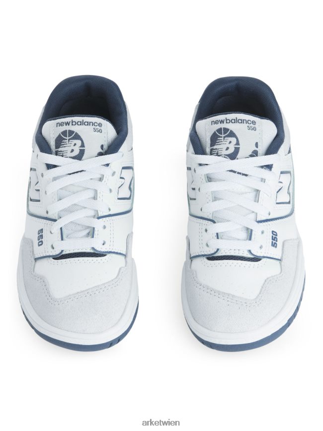 ARKET New Balance 550 Jugendtrainer Weiß Kinder 8RF08T1403 Schuhwerk